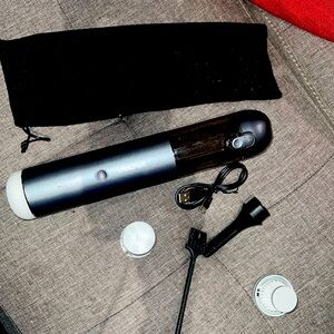 2-in-1 Car Vacuum with Air Duster